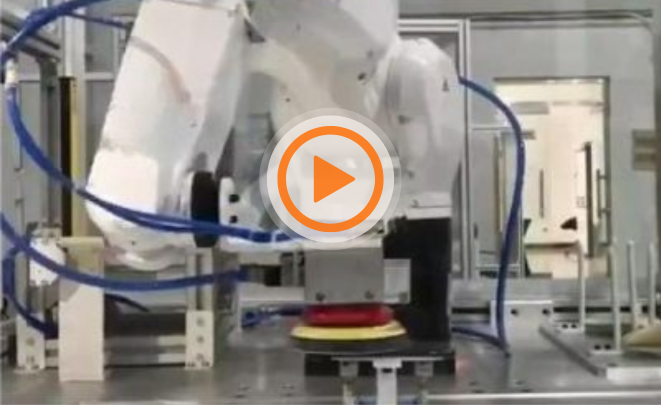 XB Robot in Cell Phone Housing Grinding