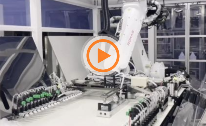 Robot in Large Area PCB Board Handling