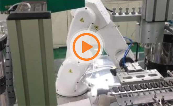 XB4 Robot in Relays Gluing 