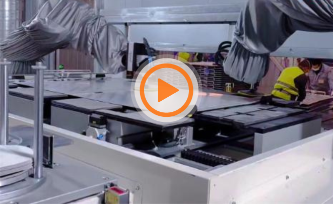 Battery Cooling Plate Sanding